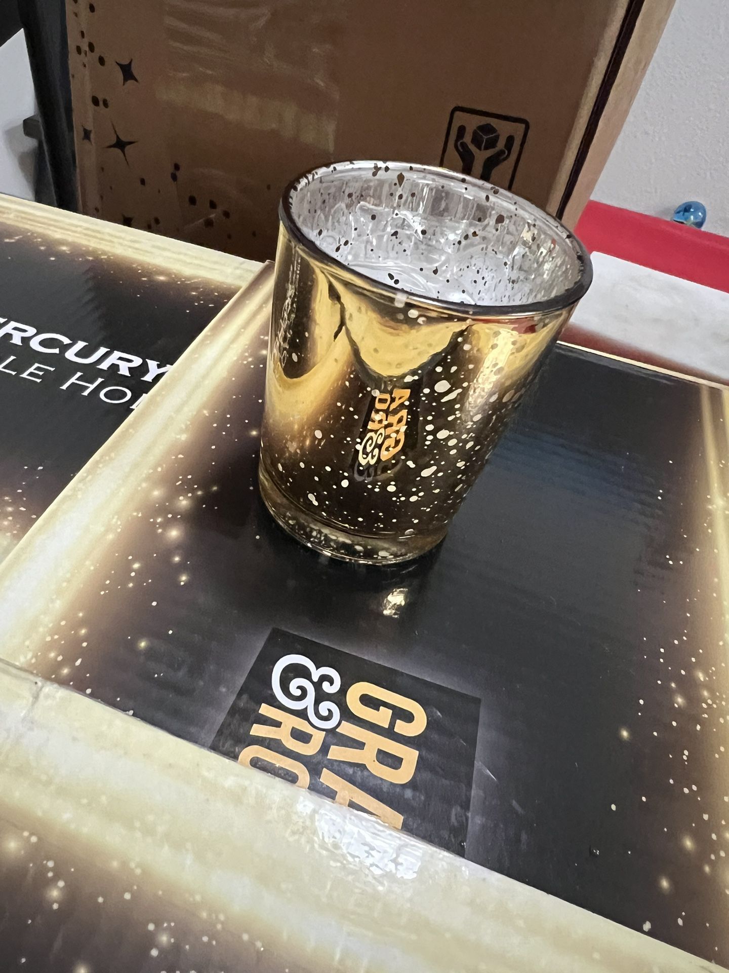 Gold Candle Holders