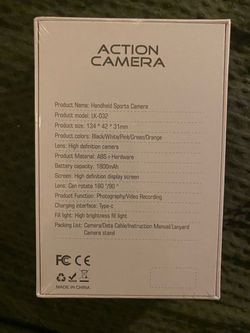 LK-032 Hand Held Action Camera