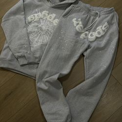 Spyder Grey Web Og Full Set MEDIUM 