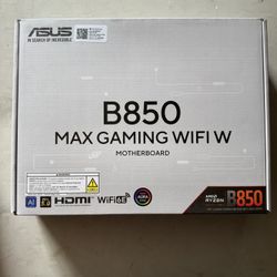 Asus B850 Max Gaming WiFi W (NEW)