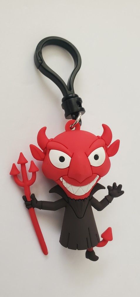 Disney Tim Burton The Nightmare Before Christmas Bag Clip Keychain The Devil