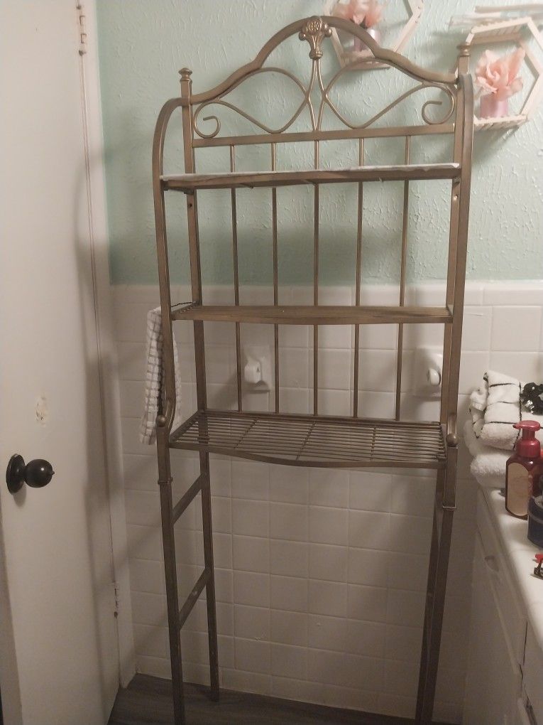 Organizador Para El Baño Es De Metal Color Dorado Printing & Graphic arts