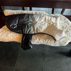 XL Dog puffer Coat