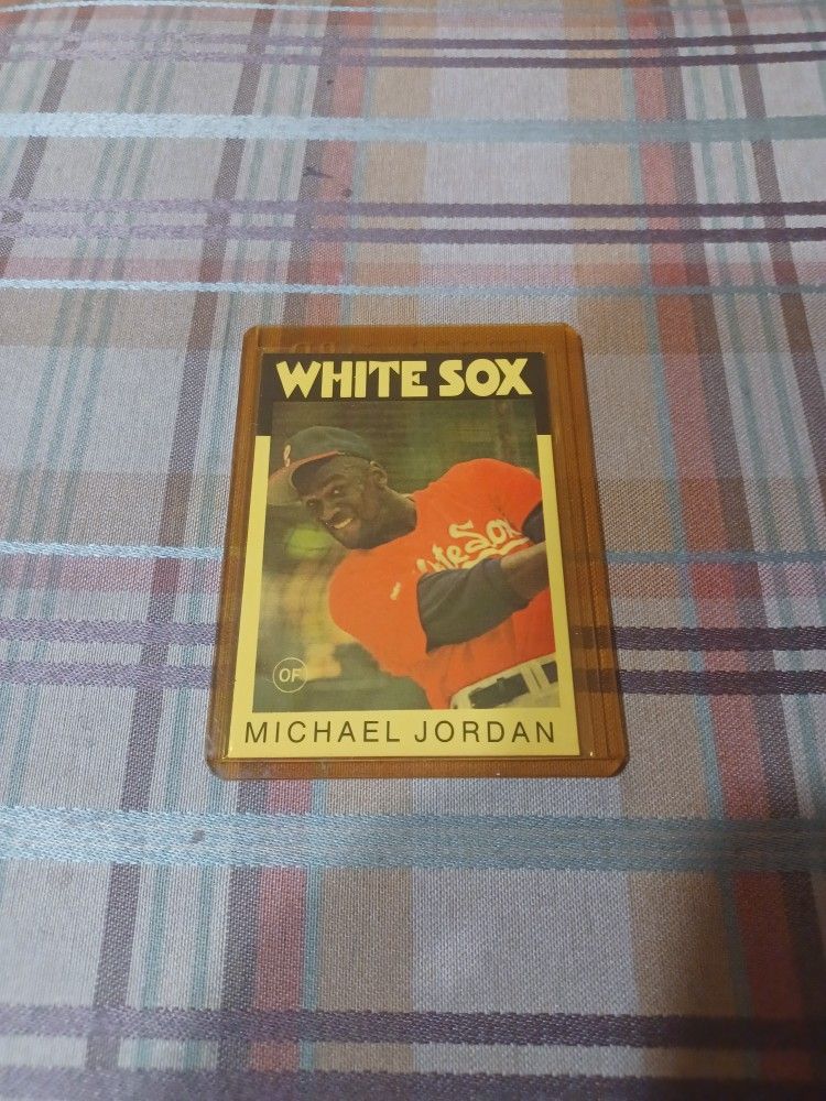 Michael Jordan  Promo Rare Rookie  Baseball Card 