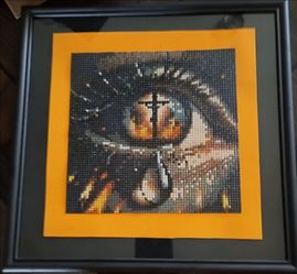 Jesus Crucification tears Diamond painting whatmost