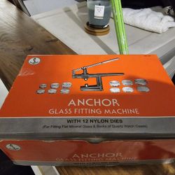 Anchor Glass Fitting Machine For Watches