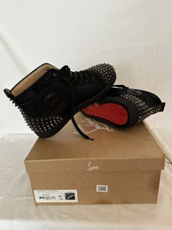 Men’s black Christian Louboutin size 44  (11US) Great Condition 