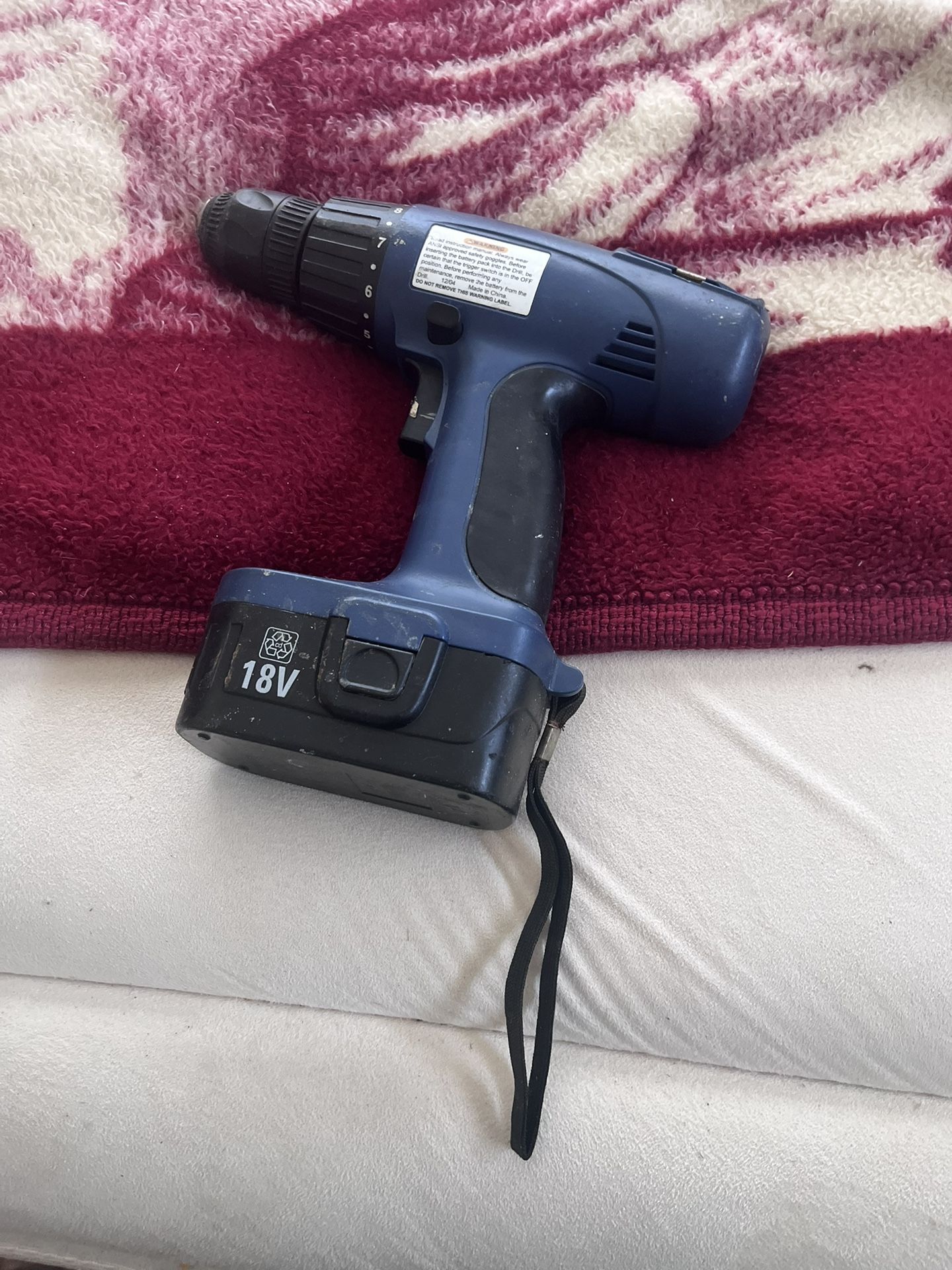 Wireless 18 Volt Drill