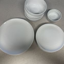Plate And Bowl Set