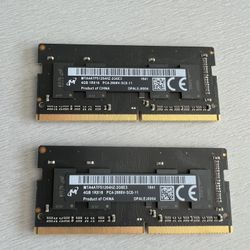 8GB Kit (2x4GB) DDR4-2666 SODIMM RAM
