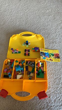 Kids Lego Set With Instructions Book 