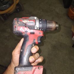 Milwaukee 2801-20 M18 Compact Brushless 1/2 in Drill - Red (Tool Only)