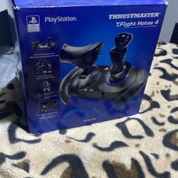 PS4 Thrust master