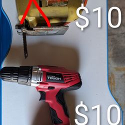 black-Decker jig saw $10  / HYPER TOUGH $15
