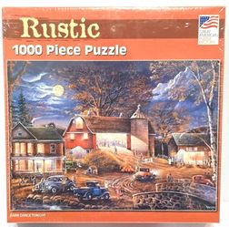 Great American Puzzle Factory Barn Dance Tonight 1000 Pc Puzzle NEW 2008