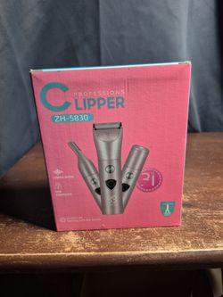 ZH-5830 3-in-1 Professional Hair Clipper and Trimmer Set