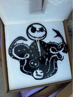 Nightmare Before Christmas Wall Clock