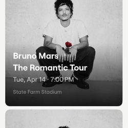 Bruno Mars Tickets