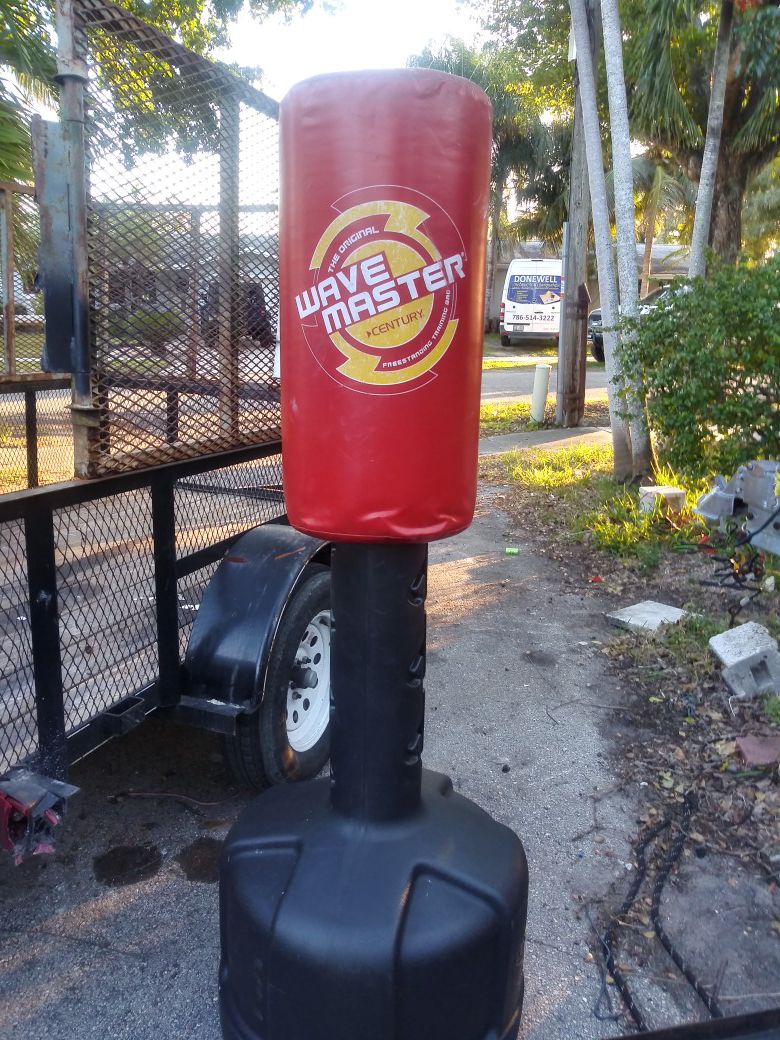 Wave Master free stand punching bag for sale!!