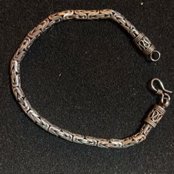 VINTAGE BYZANTINE BRACELET 925 SILVER / PLATA