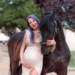 Pregnancy Evening Dress Champagne