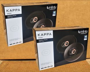 Infinity Kappa Car Speakers 2 Sets 6"x9" 3-Way Coaxial Speaker System 720 Watt Package 🚨 Payment Options Available 🚨 No Credit Needed 🚨
