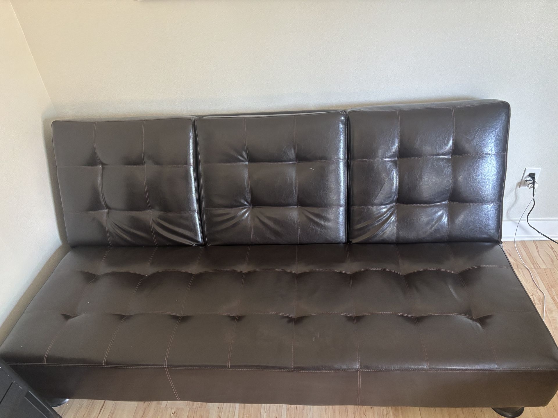 Leather Futon