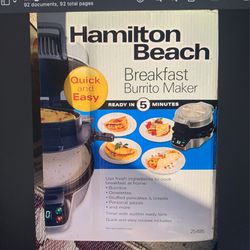 Breakfast Burritos Maker 