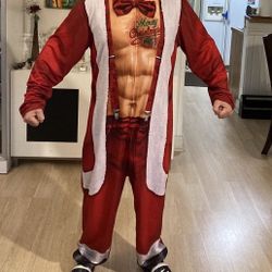 NWT Men Merry Christmas Adult Union Suit MSRP $70