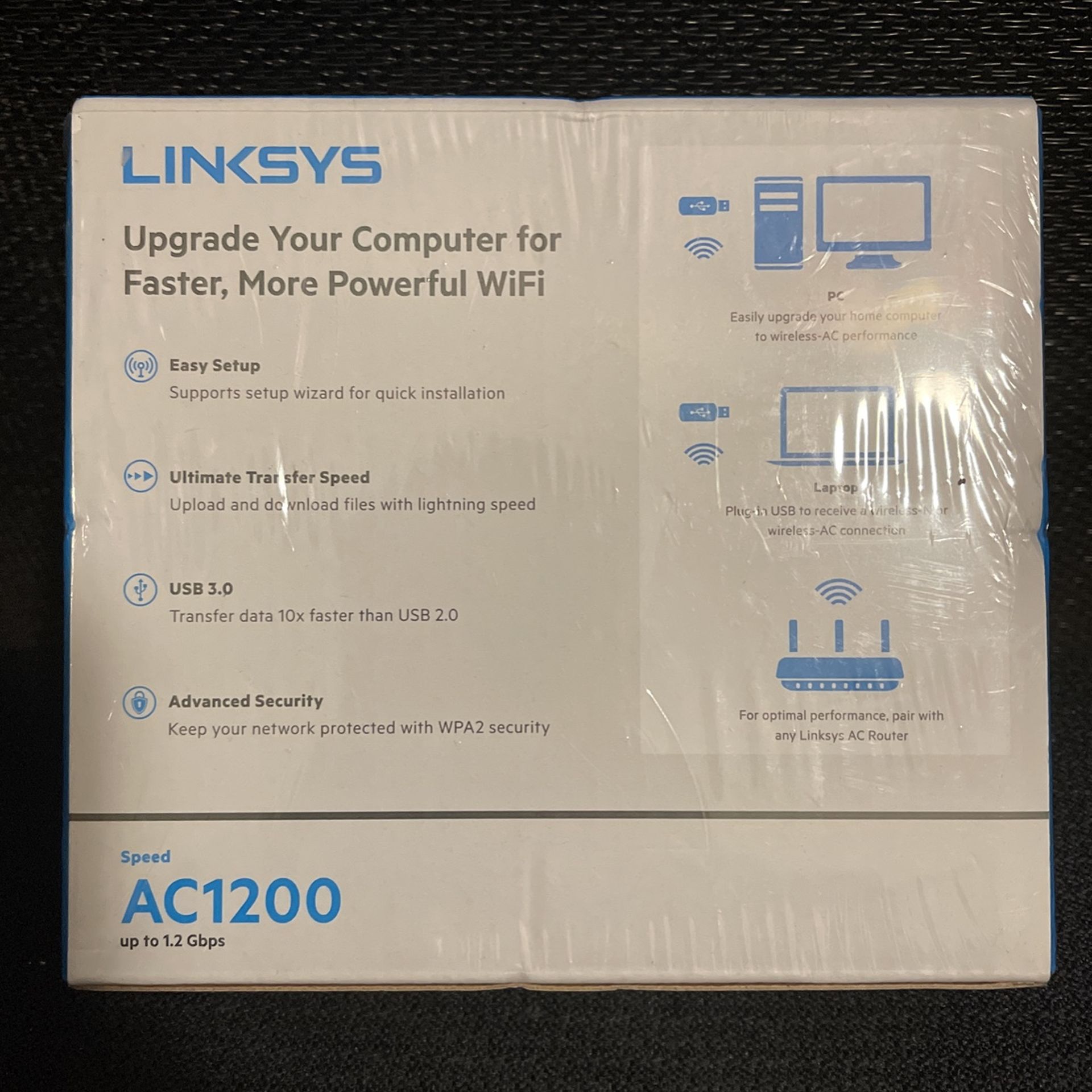 Wifi 5 USB Adapter Dual-Band Linksys