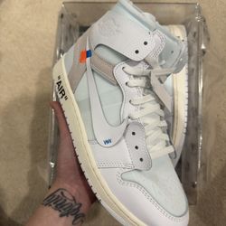 Off-White Jordan 1 Retro “Virgil Abloh Archive Alaska” – 10.5 DS