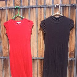 2 womens dresses size Small