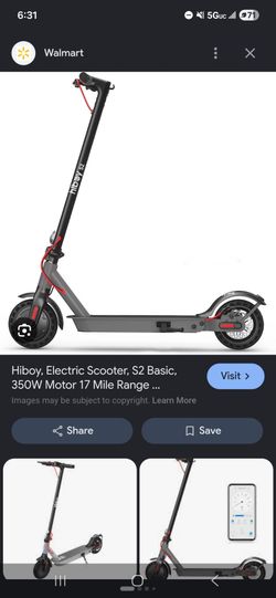 AS IS - HIBOY H2 SCOOTER - wont turn on