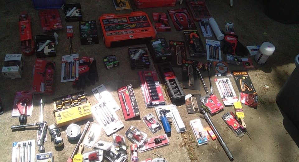 Tool Sale All Kinds Of Tools A lot Still In Box