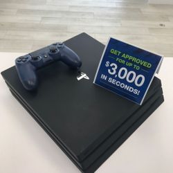 Playstation 4 Pro 1TB Gaming Console - Pay $1 DOWN AVAILABLE - NO CREDIT NEEDED 