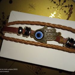 Leather Like Bracelet 