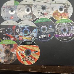 10 Untested Xbox - Xbox 1 Games