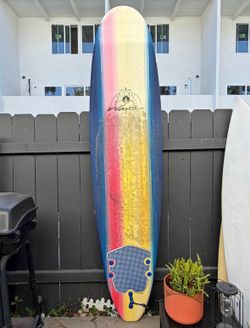 8 ft foam surfboard