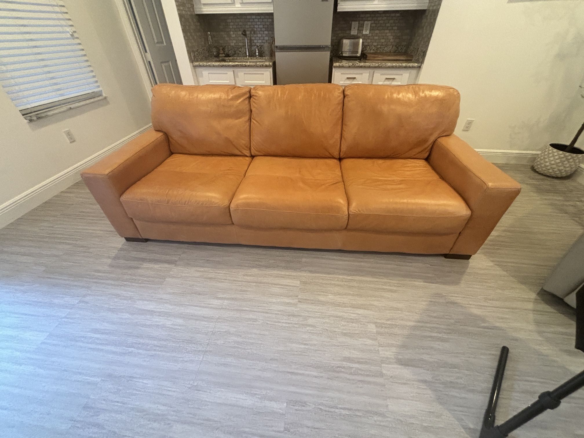 Leather Couch