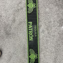 Tequila Patron Professional Bar Mat Spill Mat Rail Drip Mat