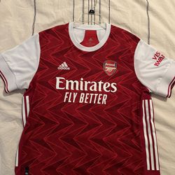 Men's Arsenal Adidas 2020/2021 Home Jersey Size XL
