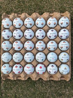 30 golf ⛳️ balls Taylor made tp5 pixc