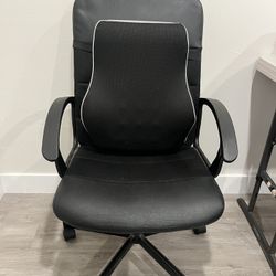 Basic Office Chair With Lumbar Pad