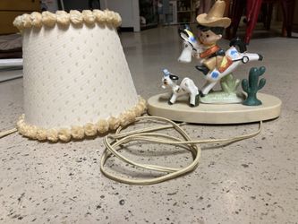 Vintage nursery lamp