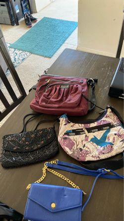 Purses and crossbody message for price
