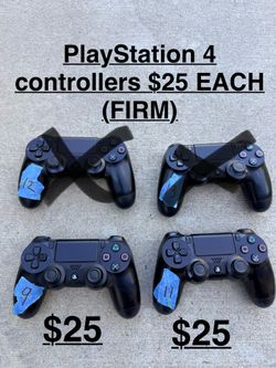 PlayStation 4 controllers $25 EACH (FIRM PRICE)
