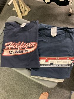 Men’s Tommy Hilfiger tee shirts large/xl