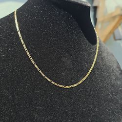14k Figaro chain