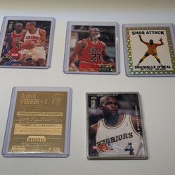 1990s NBA Basketball Cards Lot