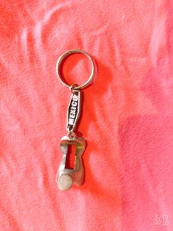 Mexican metal key chain. 7 each